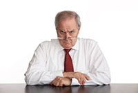 Grumpy Business Man