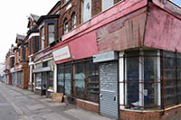 An Abandoned shopping center to illustrate the importance of keeping company competitive. Peter Barron Stark Companies.